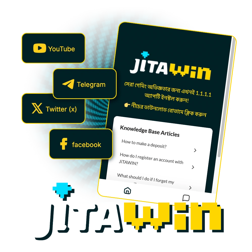 Contact JitaWin's support team if you need any help.