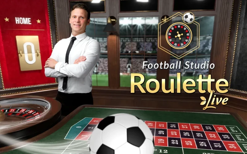Score goals in Football Studio Roulette at JitaWin.