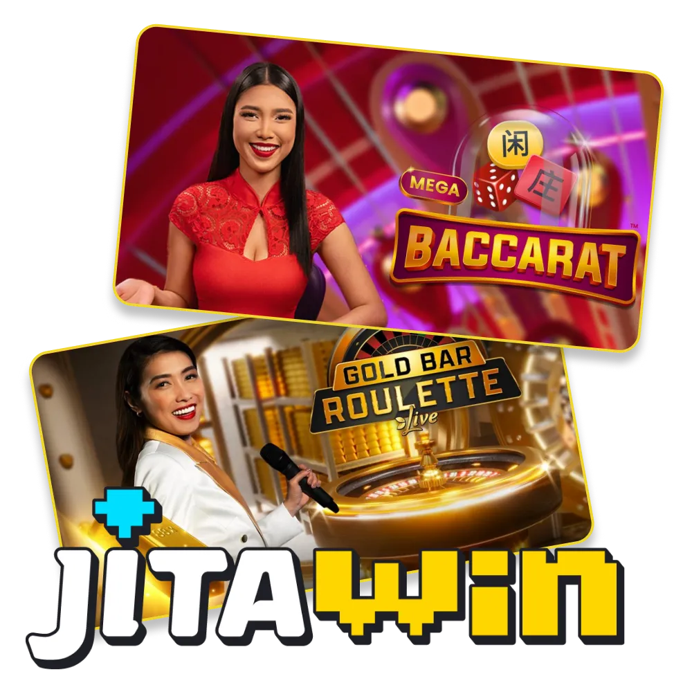 Step into live casino action and victories on JitaWin.