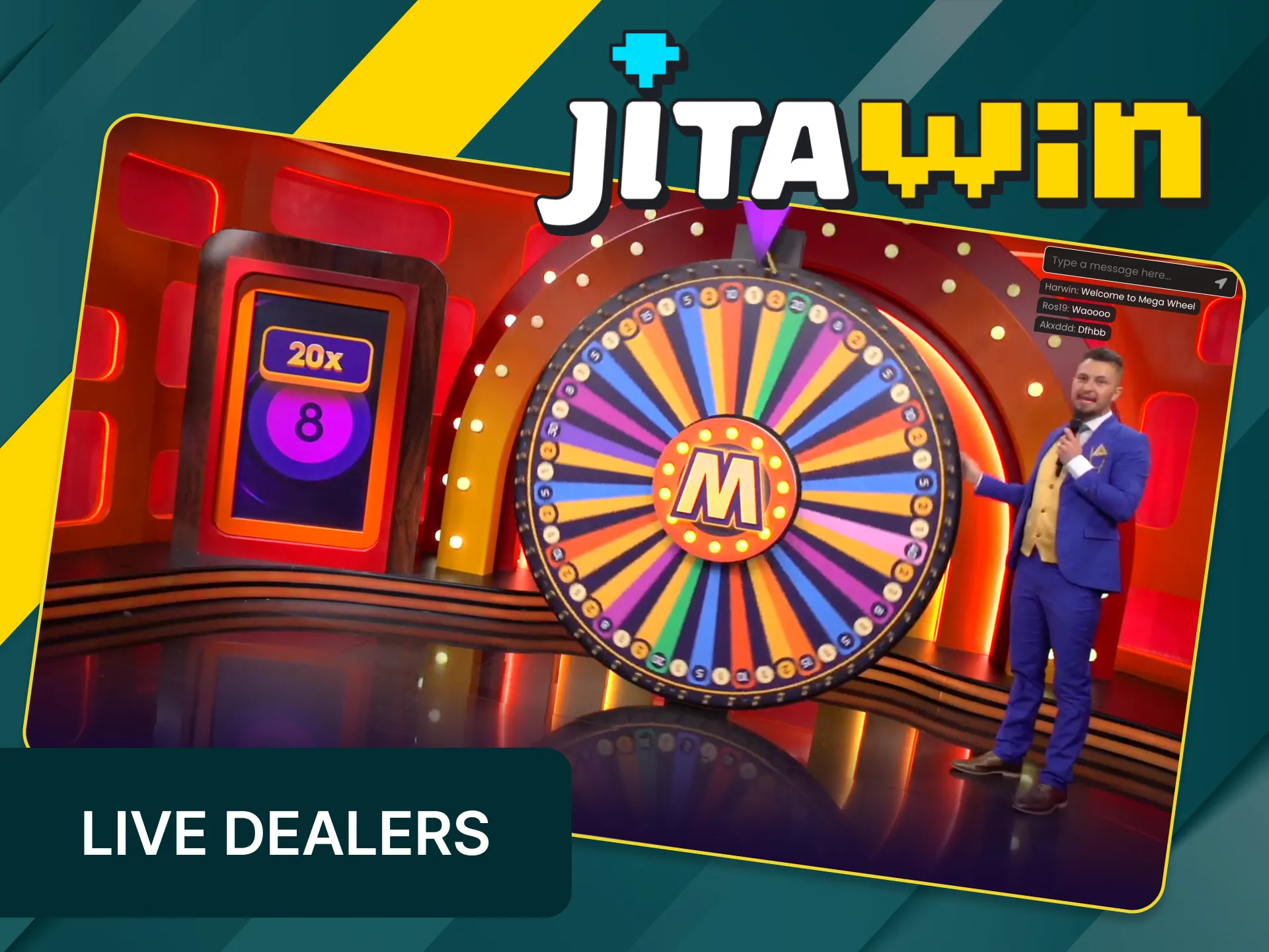 Experience live dealer games and real excitement at JitaWin.